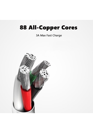 Turuncu Vaorlo Sevimli 'spor' Köpek Şarj Kablosu Mikro Tip-c Ios Desteği Veri İletimi Yüksek Kaliteli Usb Hızlı Şarj Kablosu For Type-c