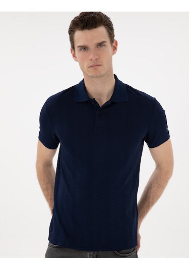 Pierre Cardin Erkek Lacivert Tişört 50310233-vr033 Lacivert