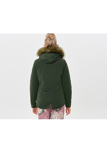 Only Yeşil Kadın Günlük Mont 15158948-Pe Lucca Parka Jacket Oyw P