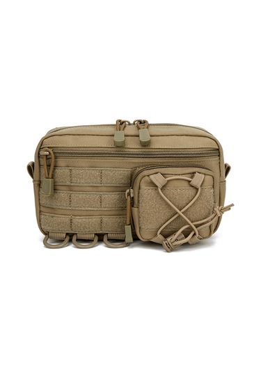 Suntek Bel Çantası Aşınmaya Dayanıklı Sağlam Kahverengi Kahverengi