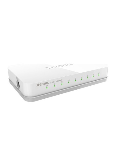 D Link Dgs 1008A 8 Port 10/100/1000Mbps Yönetilemez Switch