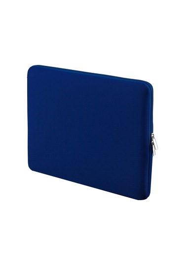 Maiyame 15"-15.6" Dizüstü Bilgisayar/ultrabook Kılıfı - Mavi Renk, Hızlı Fermuar, Darbe Emici Yastık, Zarf Stili Tasarım Koyu Mavi