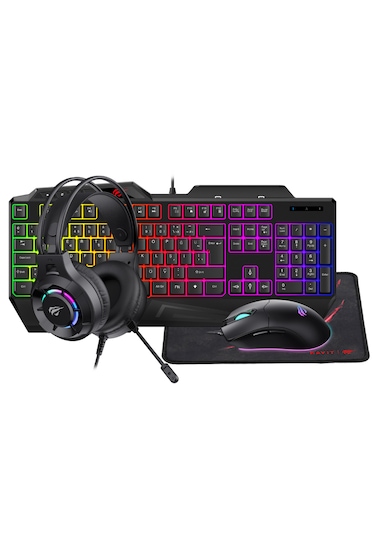 Havit Gamenote Kb905cm-tur 4'lü Gaming Set