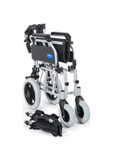 Dm-337 40cm Silver Alüminyum Özellikli Transfer Tekerlekli Sandalye