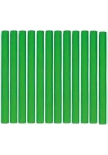 Tarko Yeşil Sosis Bigudi Kısa 17 Cm 12li