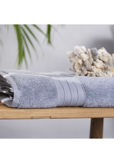 Karaca Home Aquasoft %100 Pamuk Banyo Havlusu 85 cm x 150 cm Mavi