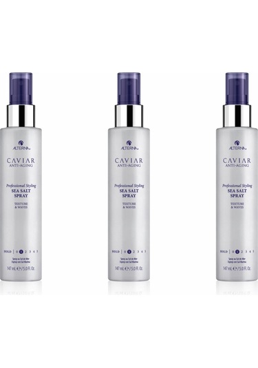 Alterna Caviar Professional Styling Sea Salt Spray 3'lü
