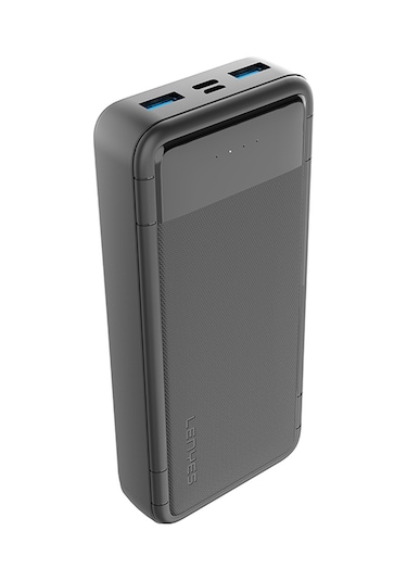 Lenyes PX233P 10 W 20000 mAh Led Işık Göstergeli Taşınabilir Powerbank Siyah