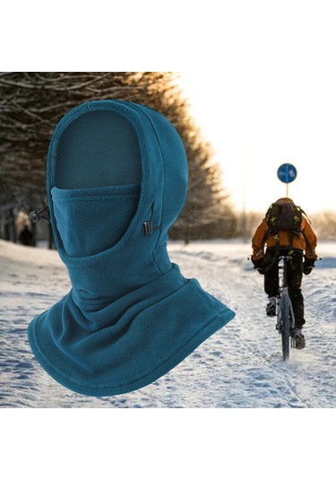 Suntek Kış Yürüyüşü Için Balaclava Termal Sıcak Mavi Mavi