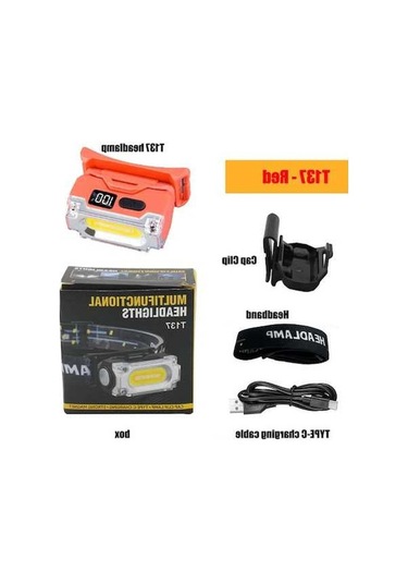 Maoyaya Süper Parlak 3 Işık Kaynaklı Manyetik Far Şapka İğnesi Lambası