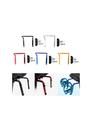 Suntek Çift Raf Su Şişesi Kafesi Tutucu Bisiklet Koltuğu Siyah