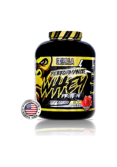 Gorilla Nutrition Performance Whey Protein 2013 G Çilek Aromalı