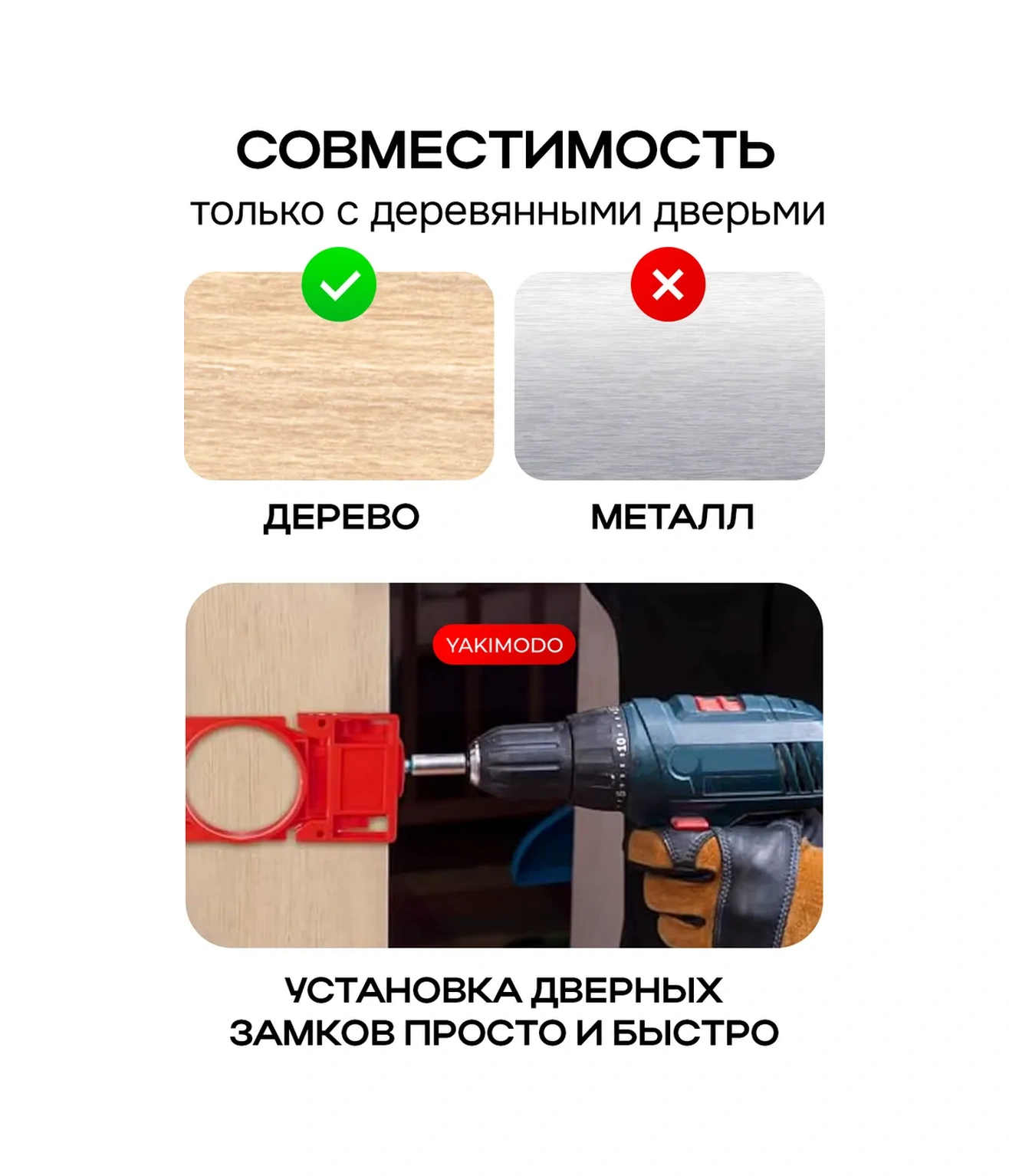 Yakımodo Kilit Ve Kolu Montaj Şablonu, Konduktör Seti 315650452