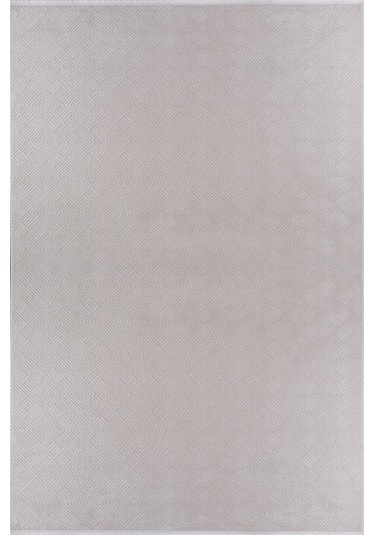 Gabardin Halı Omega 404b Serisi Triko Akrilik Salon Oturma Yatak Odası Halısı Kemik