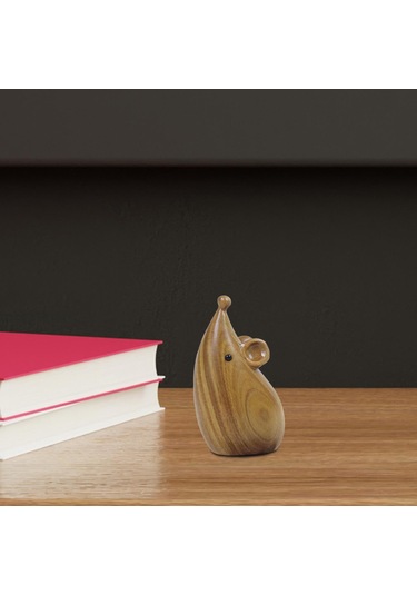 Suntek Magideal Ahşap Hayvan Heykeli Kapalı Ofis Ev Dekor Için