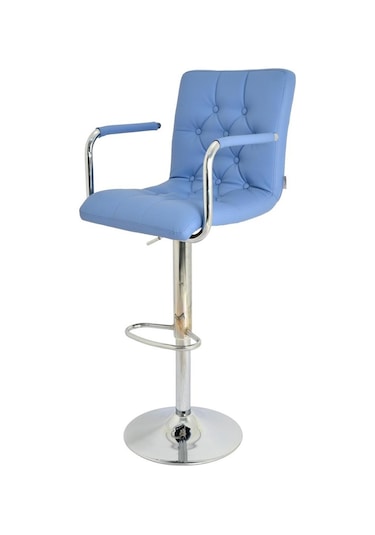 Bürocci Helen Bar Sandalyesi-Mavi-9519Q0119 Çok Renkli