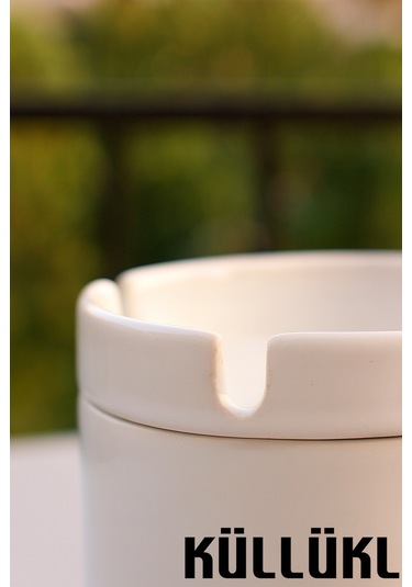 Porselen Baskılı Küllük - Gülüşün