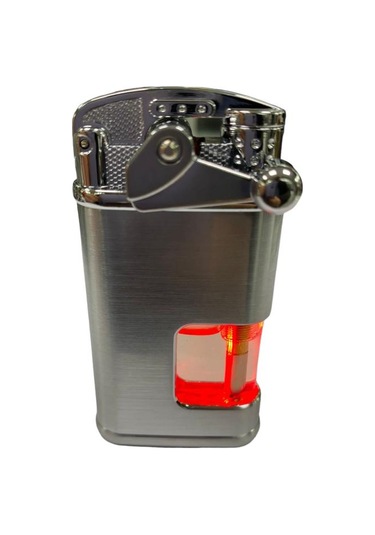 Elif Pürmüzlü Kırmızı Mavi Işıklı Çakmak Gümüş 709400 Gümüş