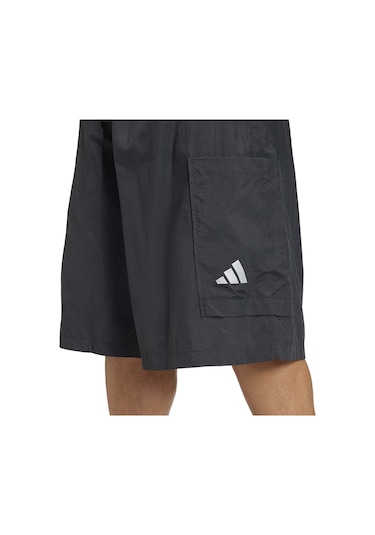 Adidas Adi365 Cheering Erkek Siyah Koşu Şort Jy7446 Siyah