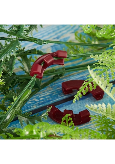 Sones 20'si 1 Arada Y0082 90 Derece Bitki Bükücü Yardımcı Cihaz Bahçe Bitki Aleti Kırmızı