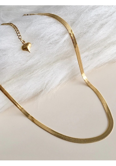 Yeni Takı İtalyan Zincir Kadın Çelik Kolye