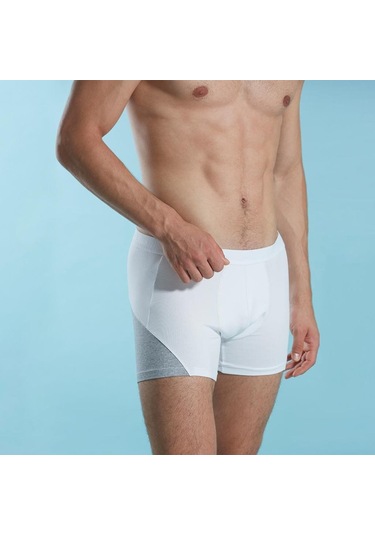 Ödül Çamaşırları Ödül 6358 Erkek Elastan Boxer Beyaz (405079629)