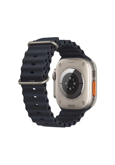 Watch Ultra 49mm Uyumlu Krd-75 Uyumlu Csk Kordon Lacivert