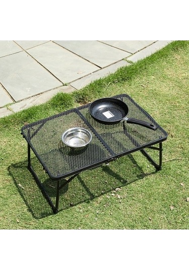 Bloomnest Pratik Katlanır Plaj Piknik Masa Ve Taşınabilir Renkli Portatif Masa, Izgara İçin Fileli Çok - Et Çok Renkli Çok Renkli