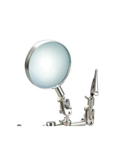 Dinosaurs Spirit Elektrikli El Aletleri 5x Üçüncü El Havya Standı Yardımcı Kelepçe Mengene Klipsi Büyüteç Aracı