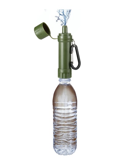 Teltree K8659 Katlanabilir Su Filtreli Şişe Ve K8612m Filtreli Pipet Seti - Kamp, Doğa Yürüyüşü Ve Acil Durumlar İçin Diğer