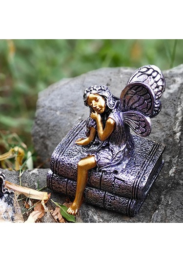 Suntek Melek Kız Heykeli Figürü Masa Orta Parçası Heykel İsteğe Bağlı