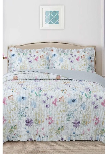 Breeze Gün Işığı Çift Kişilik Yatak Örtüsü 240x260 Çok Renkli