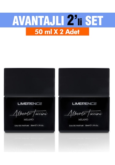 Alberto Taccini Limerence Erkek Parfüm EDP 2 x 50 ML