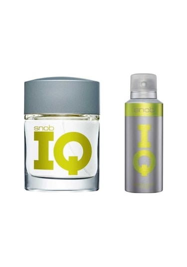 Snob IQ Erkek Parfüm EDT 100 ML + Sprey Deodorant 150 ML