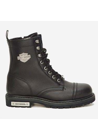 Harley Davidson COLMAR Erkek  BLACK - BASKILI DERİ Bot