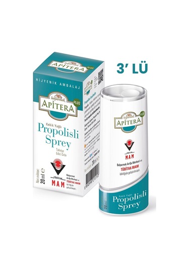 Balparmak Apitera Plus Propolisli Sprey 3 x 20 ML