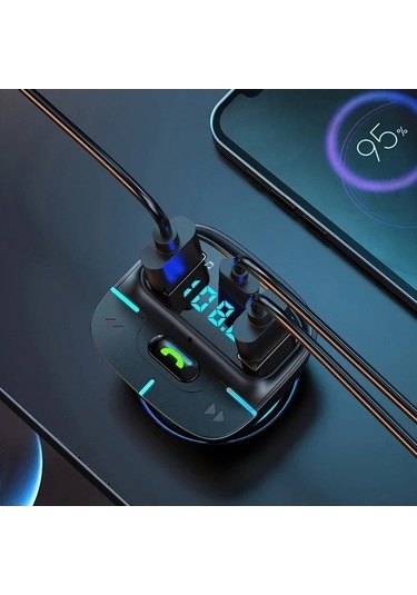 Moly Bluetooth 5.4 Fm Verici Araba Mp3 Müzik U Disk, Eller Serbest, Xiaoguang, N11'de İndirimli