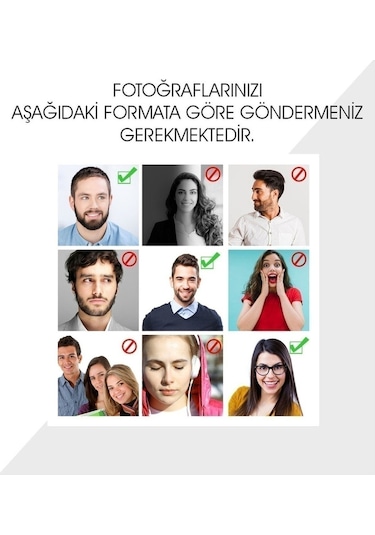 Kişiye Özel Bayan Karikatürlü Duvar Sticker 50X70CM 20