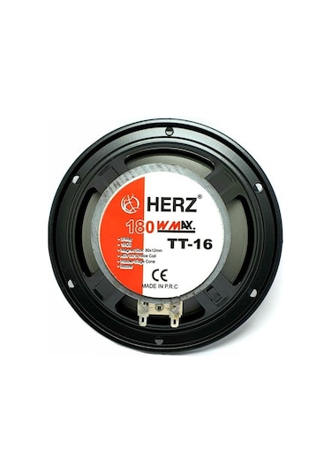 Herz 16Cm 180Watt Tweeterli Oto Hoparlör - 1Adet