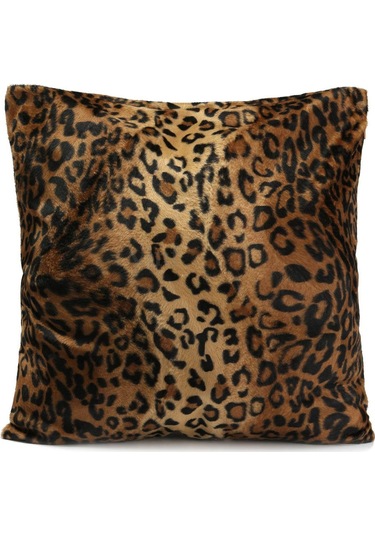 Homyl Leopar Kaplan Zebra Baskı Yastık Kılıfı Kanepe Araba Örtüsü Tarz 01