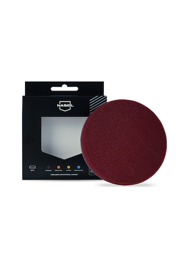 Nasiol Özel Hava Kanallı Polisaj Süngeri/Pedi Hare Giderici 150mm Mavi Araç Pasta Cila Pedi