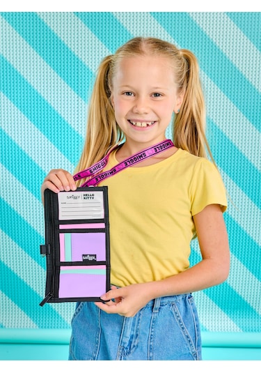 Smiggle - Hello Kitty Boyun Askılı Çocuk Cüzdanı