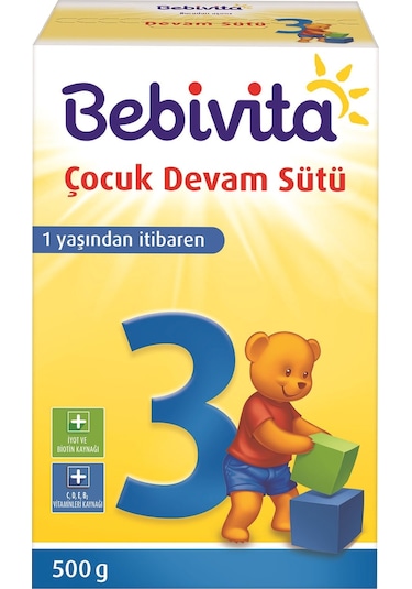 Bebivita 3 Devam Sütü 500 G