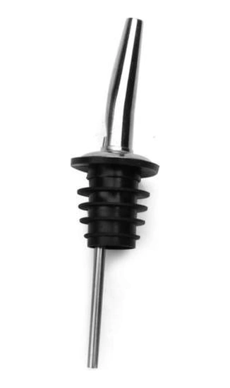 1 Adet Paslanmaz Çelik Viski Likör Şarap Şişesi Pourer Cap Borulu Stoper Ağız Dağıtıcı Barmen Mutfak Aletleri Bar Aksesuarları Şarap Pounders