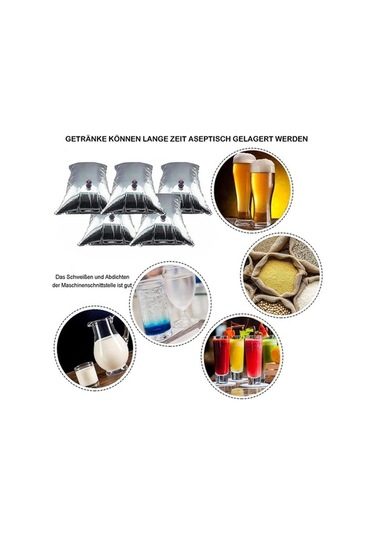 Prestigegoods Outdoor Kampçılık Piknik Yalıtımlı 5l Su Çantası Teneke Folyo Sıcak Tutar Altın