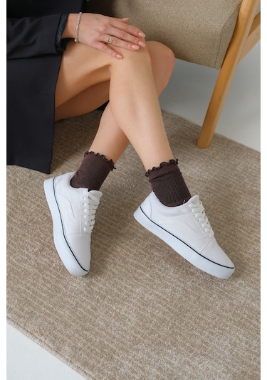 Daxtors Garantili Wanso Günlük Ortopedik Kadın Sneaker Spor Ayakkabı Çok Renkli