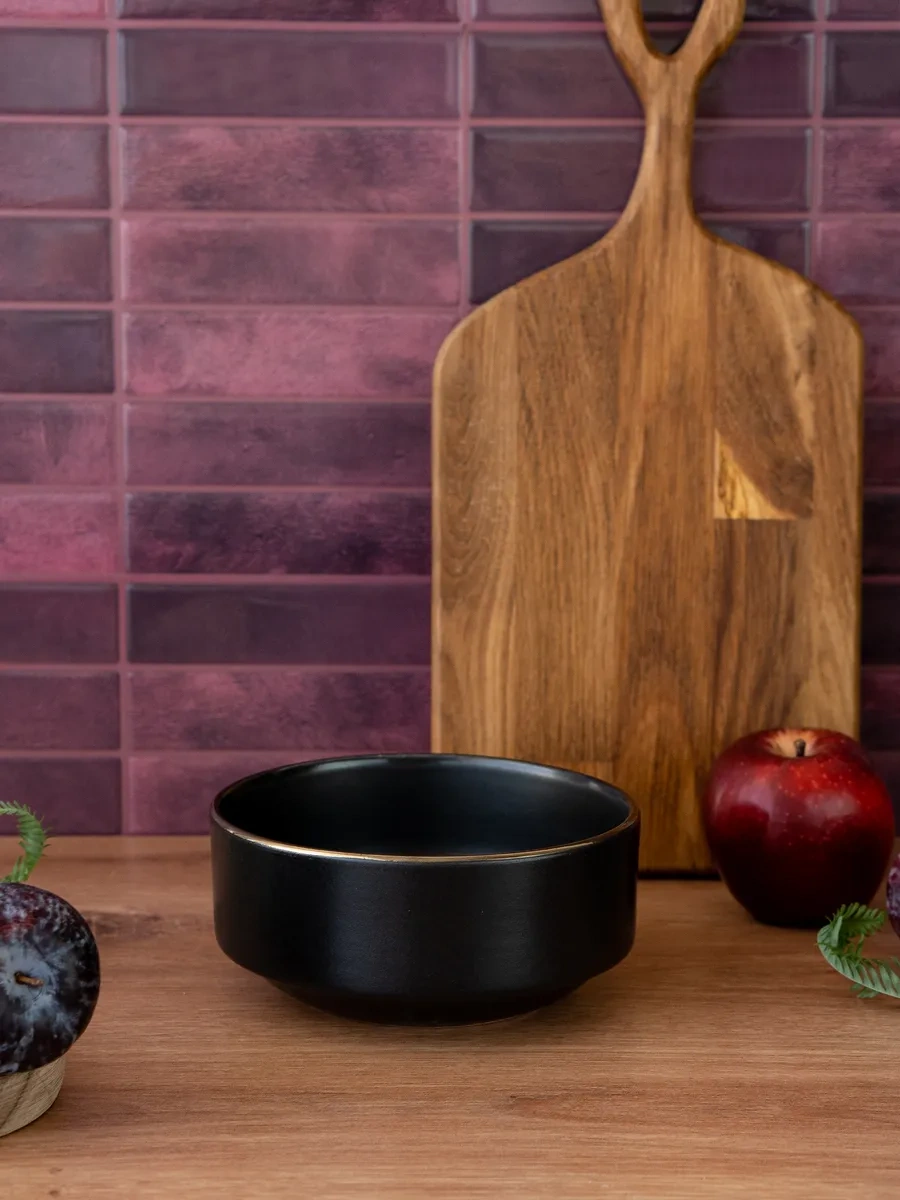 Korall Salata Kasesi Seti Hediyelik 2 Adet 750ml Elite Siyah 32447209 Siyah