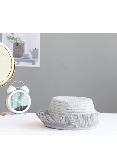 Pazly X Suntek Sepetleri Saklama Pamuklu Magideal Halat Gri Çok Cm Amaçlı 16 10 - Fs Gri