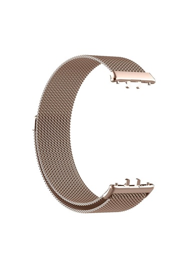 Galaxy   Uyumlu  Fit 3 Clo- Krd-01 Metal Kordon-rose Gold