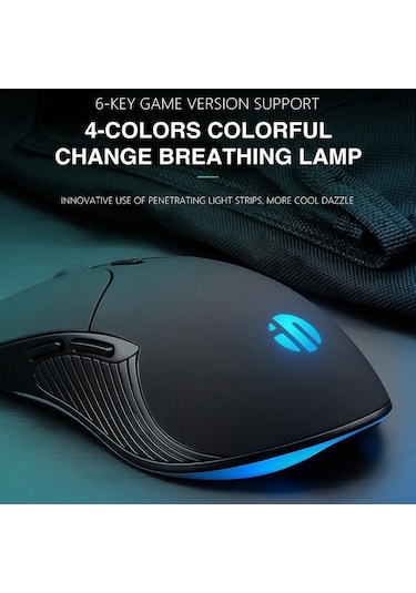 Meslek Kablolu Oyun Faresi 6 Düğmeler 4800 Dpı Led Optik Usb Bilgisayar Fare Oyun Fareleri Pc Dizüstü Bilgisayar İçin